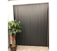 Puerta corrediza plegable, puerta de acordeón extra ancha, divisor de habitación retráctil con herrajes de aluminio, interior personalizable para una gestión eficiente del espacio