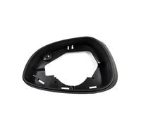 Puerta Cubierta Espejo Para Fiesta MK7 2009-2015 Coche Soporte Marco Para Espejo Retrovisor Embellecedor Carcasa Espejo Retrovisor Cubiertas Retrovisores(Black-Left)