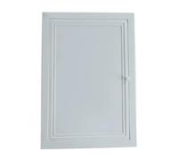 Puerta de acceso al ático blanca - Panel de acceso oculto Cubierta para orificio de pared de montaje empotrado - Puerta de revisión de trampilla de inspección panel eléctrico(26x48in/66x122cm)