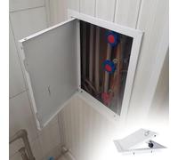 Puerta de Acceso al ático, Panel de Techo de Pared, de 6 x 6 a 36 x 36 Pulgadas, Placa de Cubierta de plomería con Apertura con Clic, Puerta de Servicio de Ducha, Ideal para un fácil Acceso