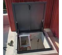 Puerta de Acceso al Techo, trampilla de Acceso al Techo de 24 x 36, 24 x 24, 26 x 26, 22 x 22, 36 x 48 - Puerta de ventilación para ático y sótano con Sello de Goma - Tapa de trampilla de te