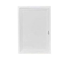 Puerta de acceso barbacoa pared cocina al aire libre, puerta de montaje empotrado aluminio 36 x 36 de alto manijas para estación parrilla, panel acceso a escotilla de inspección(26x32in/66x81cm)