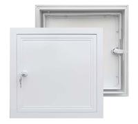 Puerta de acceso, cubierta caja fusibles, paneles techo y trampilla tipo loft, orificio pared aluminio para servicio orificios plomería, electricidad cables, con llave(30x48in/76x122cm)