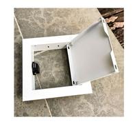 Puerta de acceso de aleación de aluminio resistente al fuego de 4 a 30 pulgadas, panel de acceso oculto para techo, yeso, fontanería y cableado, ideal para necesidades eléctricas de baño y cocina