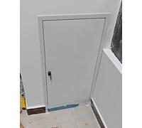 Puerta de acceso de aluminio para paneles de inspección, placas grandes selladas insonorizadas con llave y cerradura para acceso al servicio de fontanería