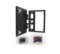Puerta de acceso de montaje empotrado, panel de acceso fácil de instalar, panel de acceso duradero para pared y techo con junta sellada y panel de acceso de mantenimiento