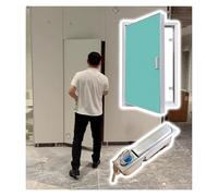Puerta de acceso de pared ajustable con cerradura, escotilla de inspección personalizable para paneles de yeso, fácil mantenimiento, disponible en tamaños grandes y pequeños (40 x 110 cm)