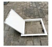 Puerta de acceso empotrada de pared de 16 x 20, 26 x 26, 30 x 30 pulgadas, escotilla de inspección de metal para techos y fontanería, panel de acceso a paneles de yeso de empuje para abrir, placa de