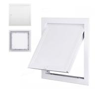 Puerta De Acceso Extraíble Con Marco Y Panel Metálicos, Panel De Inspección De Plomería Oculto, Diseño Del Tirador, Resistente Y Duradero, Trampilla De Inspección De Pared(15.7x15.7in(40x40) cm)