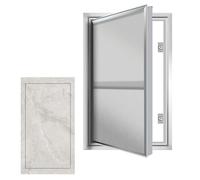 Puerta de acceso para fontanería, Placa de acceso a pared azulejos con marco y cierre a presión, trampilla panel for ducha cocina tipo loft(30x32in (75x80cm))