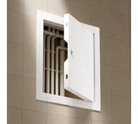 Puerta de acceso para paneles de yeso para pared y techo, panel de inspección de cerraduras y llaves, escotilla de acceso grande para fontanería y cubierta de trampa de baño