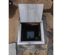 puerta de acceso, Resorte for paneles de yeso, tapa escotilla inspección for revisión plomería, servicio válvula ducha, orificio pared(650x650mm/26x26in)