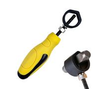 Puerta de acero - Herramienta de perforación con una garganta de goma, marcador de letras seguro, ayudas a la danza de | Juego de grabado de metal para joyas, diseño de artesanía