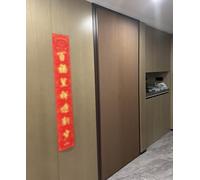 Puerta de acordeón plegable, tela celular con aislamiento térmico, tamaño personalizable para divisor de habitación, privacidad y armario