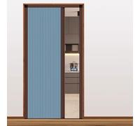 Puerta de acordeón, puerta de ducha retráctil con asa, divisor de habitación de tela celular para dormitorio, baño, cocina, oficina, caravana
