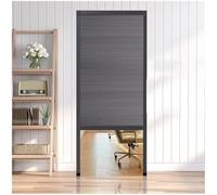 Puerta de acordeón, Puerta Plegable de acordeón Opaca Personalizable - Mampara corrediza para baño, Armario, lavadero - Diseño de Concertina magnética, 88,5 x 203 cm (35 x 80 Pulgadas) - Aho