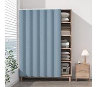 Puerta de armario a prueba de polvo para almacenamiento de zapatos y estantes, puerta corrediza de privacidad con pista, solución elegante para una decoración limpia y elegante del hogar