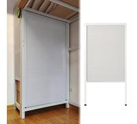 Puerta de armario plegable para armario, diseño retráctil para tirar hacia arriba y hacia abajo, puerta deslizante plegable para espacios pequeños, pantalla de armario personalizable, 120 x 190 cm