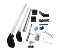 Puerta de autobús de empuje interno de hardware: aleación de aluminio, carga de 80 kg, para puerta invisible de armario/dormitorio (anchura de puerta interior derecha 750-1200)