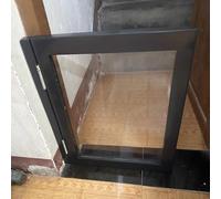 Puerta de barra de madera basculante, diseño de un solo columpio para un fácil acceso, ideal para cafeterías, cocinas y pasillos