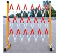 Puerta de barrera extensible portátil para entradas y mascotas, ajustable de 1,2 x 5 m, puerta retráctil de control de tráfico, ideal para seguridad industrial, protección de mascotas y gestión de