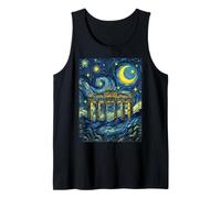 Puerta de Brandeburgo Berlín Alemania Noche Estrellada Arte Presente Camiseta sin Mangas