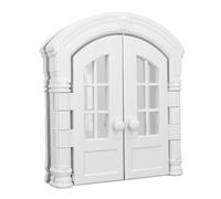 Puerta de Chat Francés Portal, Espaciosa Segura Fácil de Instalar el Interior Decorativo Porte Porte Dogs (con Cortina)