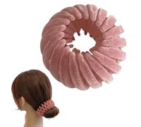 Puerta De Cola De Caballo - Pinzas De Pelo Mágicas De Terciopelo Para Pájaros - Filas De Seguridad Styling | Pony Cotail Bun Creation, Perfecto Para Cabello Largo, Corto, Rizado, Liso, A