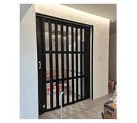 Puerta de concertina plegable de PVC extra alta, separador retráctil para ahorrar espacio en baño, cocina, sala de estar