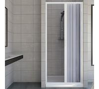 Box doccia mod. Vergine 130xH185cm in pvc a soffietto laterale
