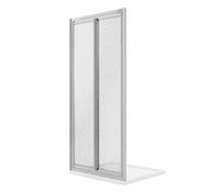 PUERTA DE DUCHA A NICHO SALOON DOBLE PUERTA BATIENTE VIDRIO CRISTAL CABINA H185