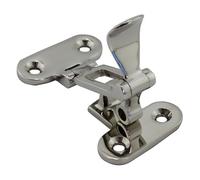 Puerta de eclosión de bloqueo anti-ponerse al día | 316 bloqueo de palanca de bloqueo de acero inoxidable | Accesorios de hebilla de puerta de yate de acero inoxidable | Aseguración de HASP