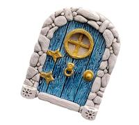 Puerta de en Miniatura - Puerta de en Miniatura | Puertas de Fatiga de Madera para jardín | Decoración al Aire Libre para decoración de Madera casa Regalos de jardinería para