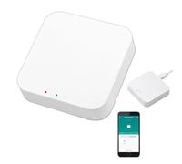 Puerta de Enlace Inteligente Multimodo: ZigBee 3.0 y Bluetooth y Hub Mesh, Control Remoto por Aplicación, Puente Inteligente Inalámbrico para Hogar Inteligente Control de Voz a través de Alexa/Google