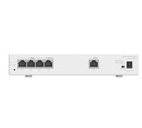 Puerta de enlace multiservicio de 5 puertos con 1 × GE WAN, 4 puertos GE LAN PoE+ (presupuesto total de 50 W), diseño de escritorio compacto