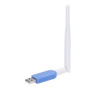 Puerta de enlace USB Zigbee 3.0 de tamaño más pequeño, funciona con asistente doméstico Zigbee2MQTT, EFR32MG21 puerta de enlace USB universal con antena, adaptador Zigbee inalámbrico (azul)