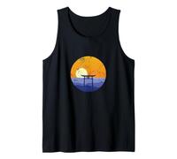 Puerta de Entrada al Mundo Espiritual Torii japonés Camiseta sin Mangas