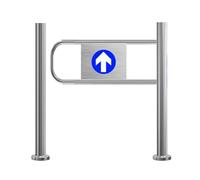 Puerta de entrada automática con resorte ajustable de 20 a 39 pulgadas, puerta unidireccional para biblioteca, tienda, centro comercial, dispositivo de control de acceso lateral derecho