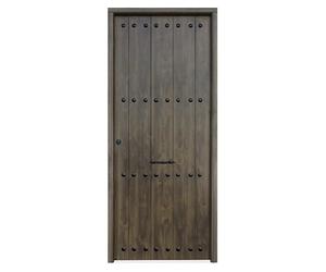 Puerta de entrada exterior Saga 100 Rústica (90 x 210 cm, Derecha, Roble Rústico)