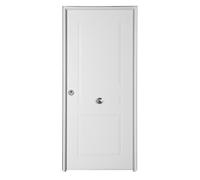 Puerta de entrada metálica blanca 91x210cm derecha