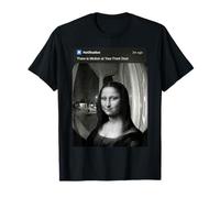 Puerta de Entrada Mona Lisa Leonardo da Vinci Motion Camiseta