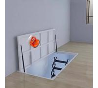 Puerta de entrada oculta para sótano, sótano, 61.0-152.4 cm, panel de acceso personalizable, tapa de escape de emergencia, empotrada