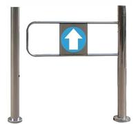 Puerta de entrada segura para supermercado, cierre automático, 50-100 cm, una sola dirección, ideal para biblioteca, tienda, centro comercial, importación y exportación, diseño basculante a la derecha