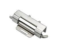 Puerta de gabinete de distribución Industrial desmontable de acero inoxidable 304 con bisagra de tornillo bisagra de puerta oculta 1 Uds