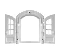 Puerta de gato para interiores, con cerradura para mascotas, orificio para puerta | Para dormitorio, garaje, esquina, sala de estar, puerta de dormitorio, puerta de dormir, manor