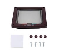 Puerta de gato para mascotas, ferromagnética, puerta con solapa para mascotas, cierre automático de 4 maneras para gatitos y perros pequeños