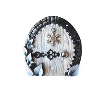 Puerta de Hadas,Puertas de Hadas para árboles al Aire Libre, Puerta de Elfo de la casa de, Mini Puerta de gnomo, Accesorios para Casas de, Puertas artísticas de jardín para árboles, Decora