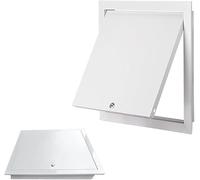 Puerta De Inspección 20 X 20cm for Paneles Yeso Con Cerradura Llave, Caja Fusibles, Compuerta