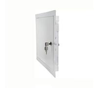 Puerta De Inspección 20 X 30 Cm Panel De Acceso Compuerta De Fácil Acceso Puerta De Revisión Trampilla Para Pared O Techo Cerradura Con Llave Aleación De Aluminio