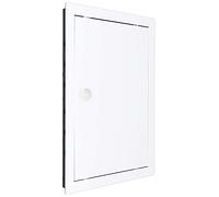Puerta de inspección, compuerta de revisión, plástico ABS de alta calidad en color blanco -